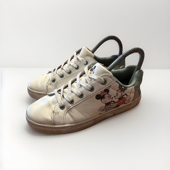 Disney Other - Walt Disney Mickey/Minnie Mouse Tennis Leather Shoes Sneakers Size C4